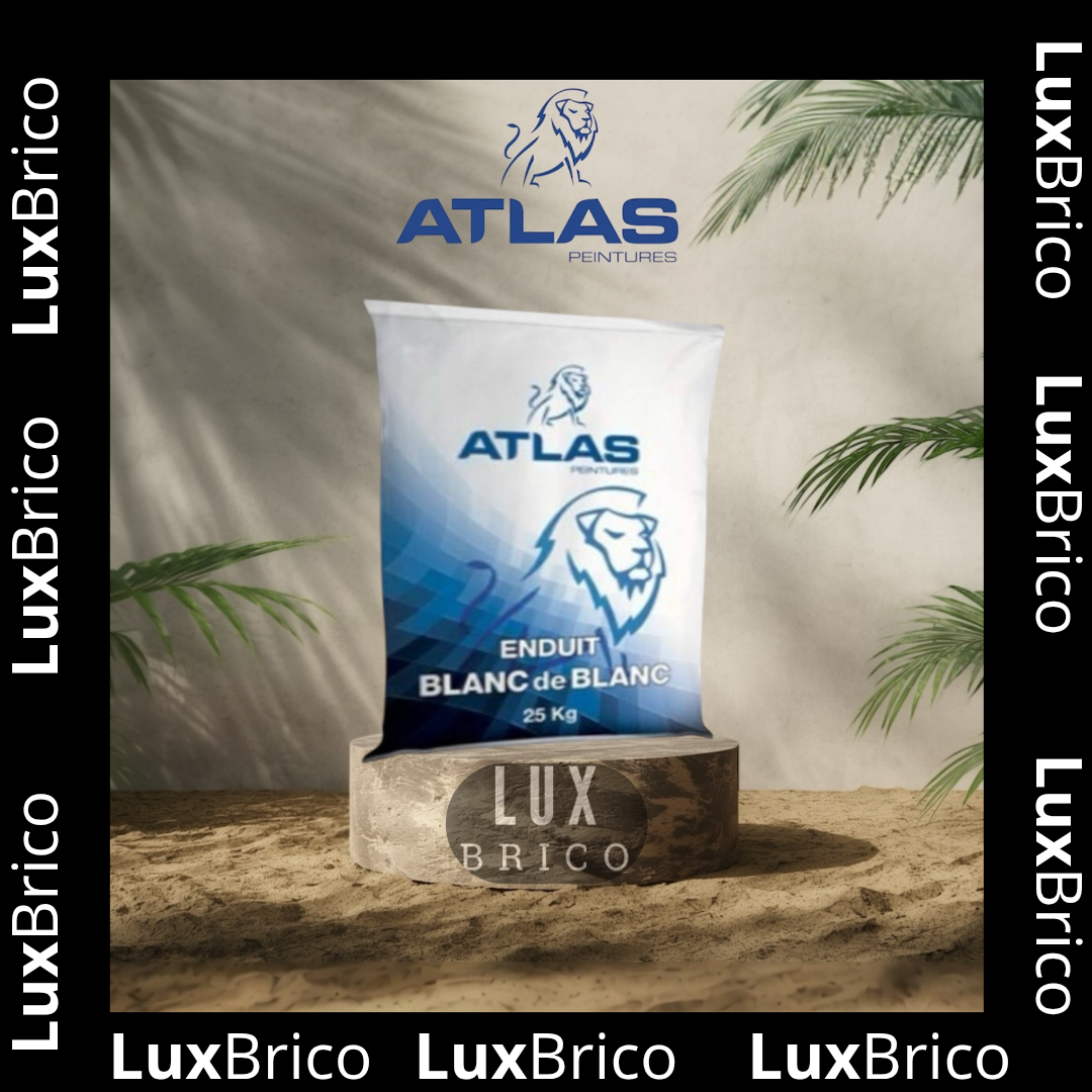 ENDUIT BLANC DE BLANC ATLAS 25kg