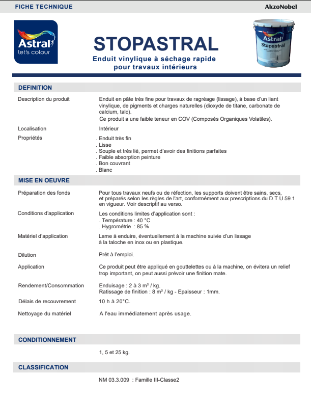 STOPASTRAL 25KG